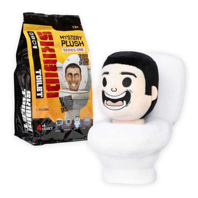 Skibidi Toilet Plush Mystery Blind Bag Display (2) 3