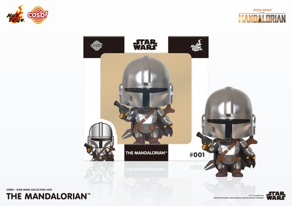 Star Wars: The Mandalorian Cosbi Mini Figure The Mandalorian 8 cm 1