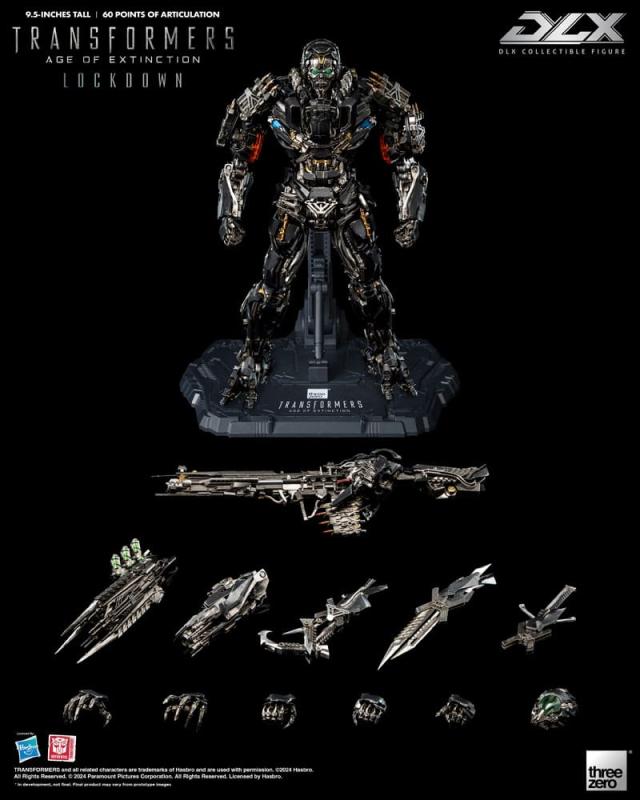 Transformers: Age of Extinction DLX Action Figure 1/6 Lockdown 24 cm