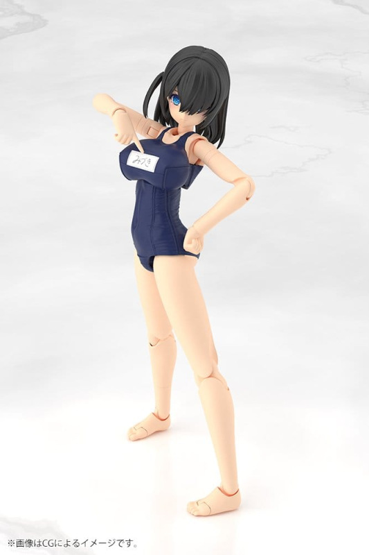 Frame Arms Girl Plastic Model Mizuki School Swimsuits Ver. 16 cm 5