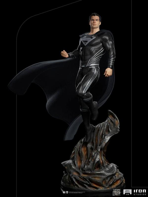 Zack Snyder's Justice League Statue 1/4 Superman Black Suit 65 cm