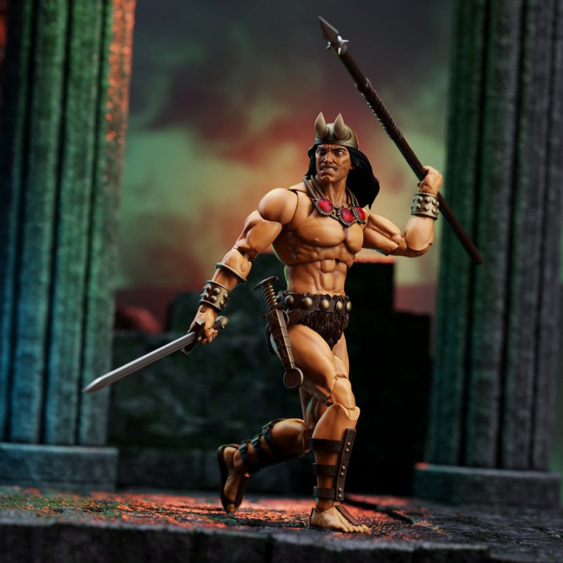Conan the Barbarian Epic H.A.C.K.S. Action Figures The Tower of the Elephant Set: Young Conan and Ya 6