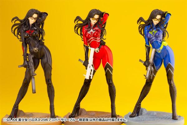 G.I. Joe Bishoujo PVC Statue 1/7 Baroness 25th Anniversary Blue Color Ver. 23 cm