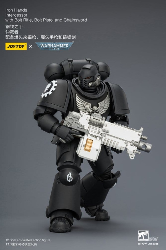 Warhammer 40,000 Action Figure Iron Hands Intercessor 12 cm 14