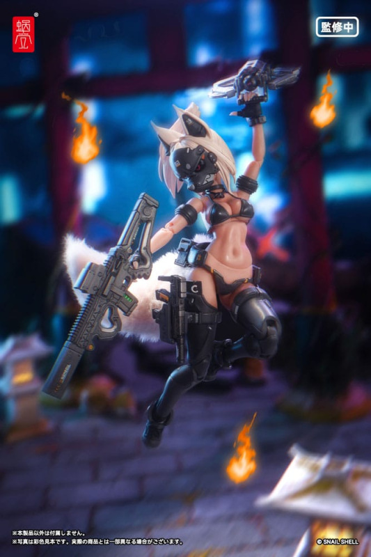 Original Character Action Figure Kit 1/12 RA-04 Kitsunebi Senki Honoka Swimsuit Ver. 15 cm 3