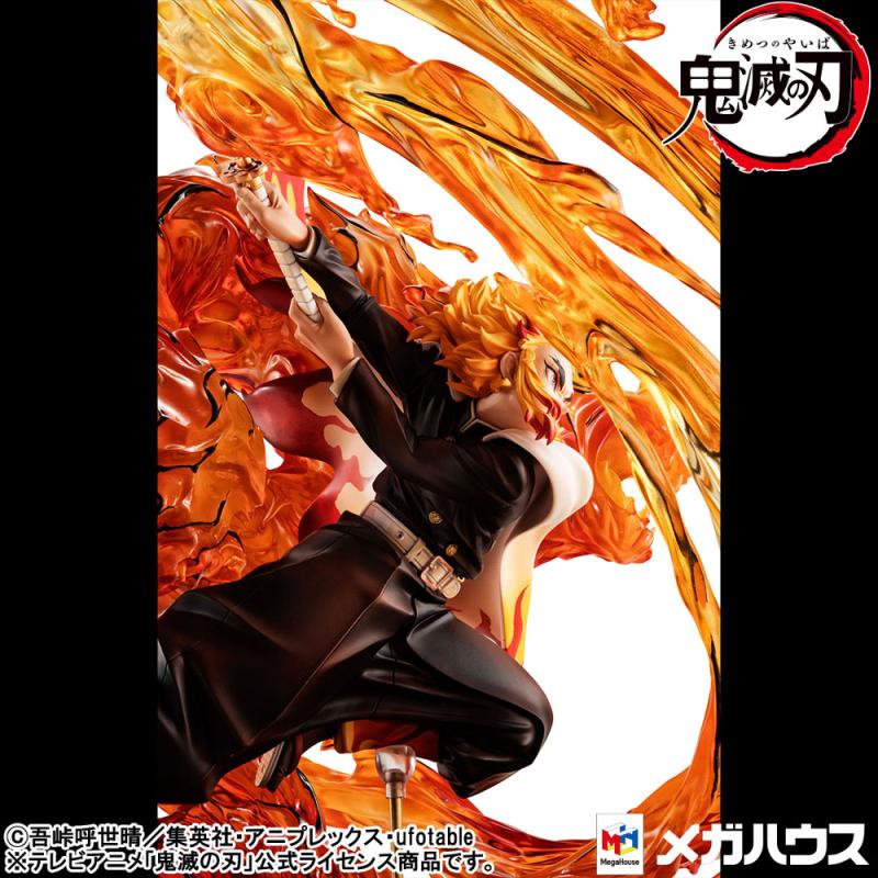 Demon slayer: Kimetsu no Yaiba Kyojuro Precious G.E.M. Series 1/8 PVC Statue Rengoku Flame Breathing