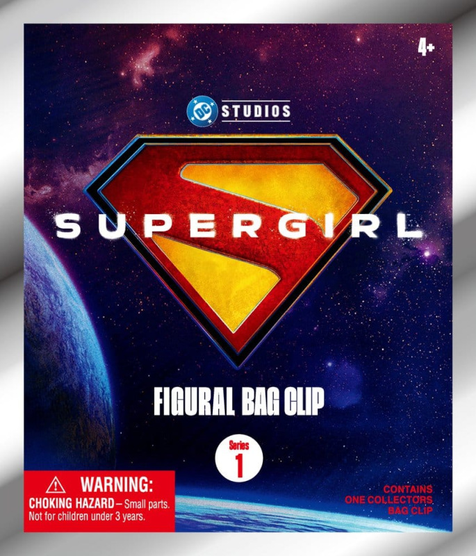 Supergirl 3D Foam Bag Clips Serie 1 Display (24) 1