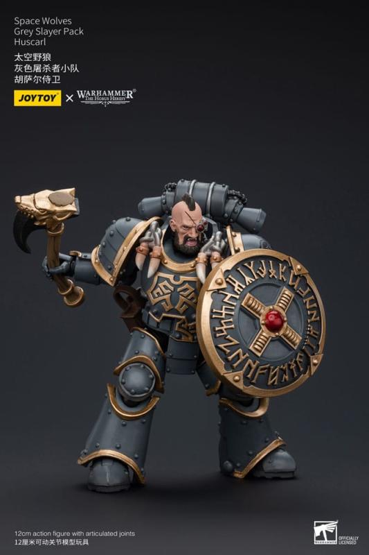 Warhammer The Horus Heresy Action Figure 1/18 Space Wolves Grey Slayer Pack Huscarl 12 cm