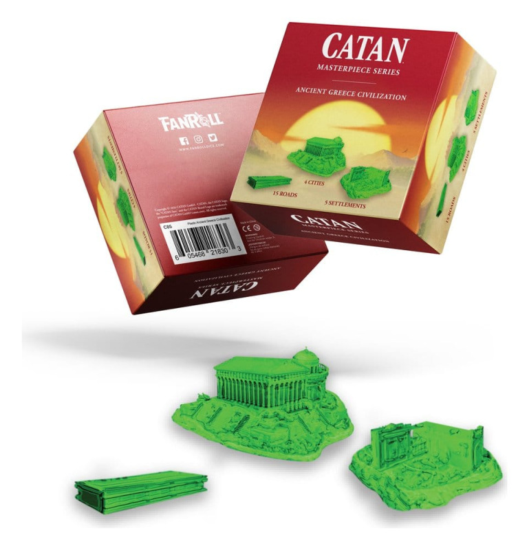 Catan Masterpiece Series Mini figures Set Greece 1