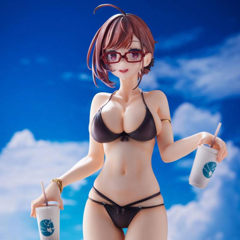 Original Character PVC Statue 92M Illustration Myopia Sister Swimsuit Ver. 26 cm