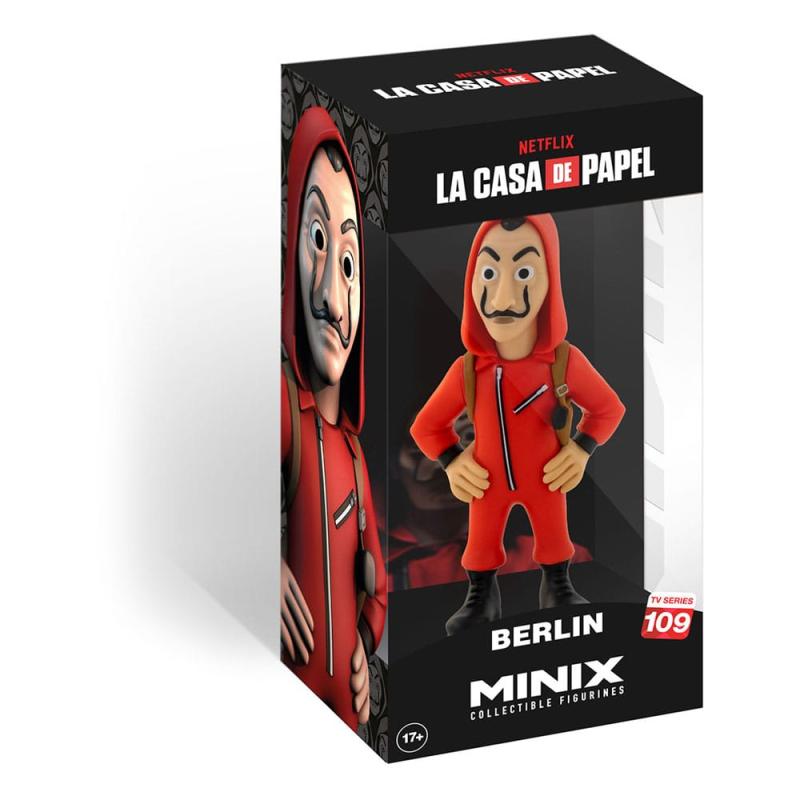 Money Heist Minix Figure Berlin w/ Mask 12 cm