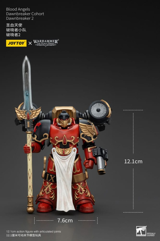 Warhammer The Horus Heresy Action Figure 1/18 Blood Angels Dawnbreaker Cohort Dawnbreaker 2 13 cm 8