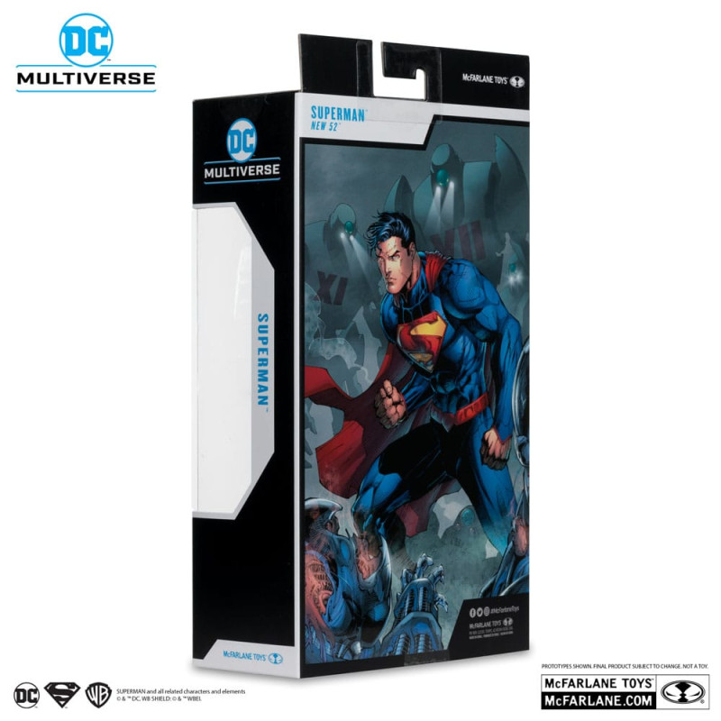 The New 52 DC Multiverse Action Figure Superman (Gold Label) 18 cm 8