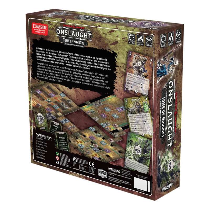 Dungeons & Dragons Game Expansion Onslaught Tomb of Horrors - Maps & Monsters Expansion *English Ver 3