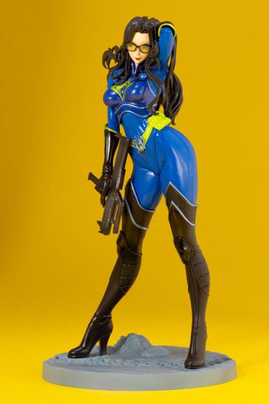 G.I. Joe Bishoujo PVC Statue 1/7 Baroness 25th Anniversary Blue Color Ver. 23 cm