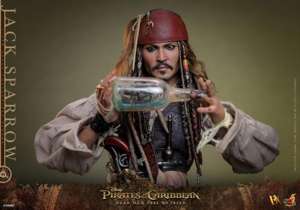 Pirates of the Caribbean: Dead Men Tell No Tales DX Action Figure 1/6 Jack Sparrow 30 cm 13