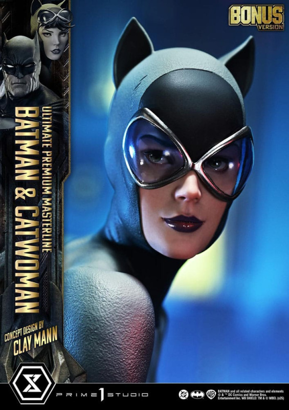 DC Comics Ultimate Premium Masterline Series Statue 1/4 Batman & Catwoman (Concept Design by Clay Ma 3