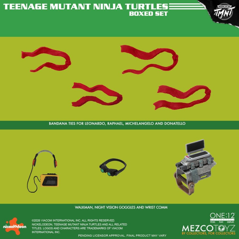 Teenage Mutant Ninja Turtles One:12 Collective Action Figures 1/12 Boxed Set 17 cm 3