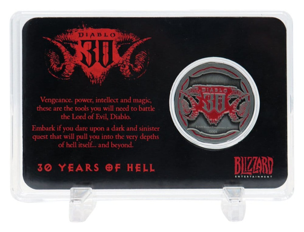 Diablo Collectable Coin 30th Anniversary Limited Edition 6