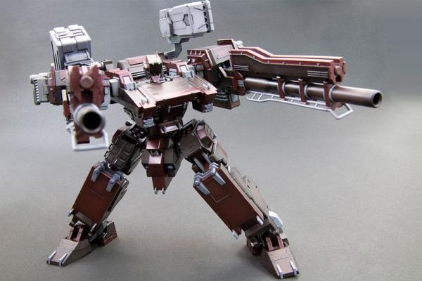 Armored Core Fine Scale Model Kit 1/72 GA GAN01-Sunshine-E Feedback 18 cm