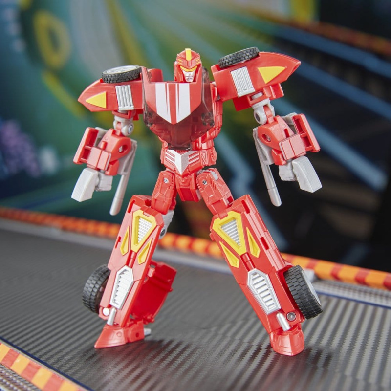Transformers Collaborative Hot Wheels x Transformers Deluxe Class Action Figure Twin Mill 13 cm 7