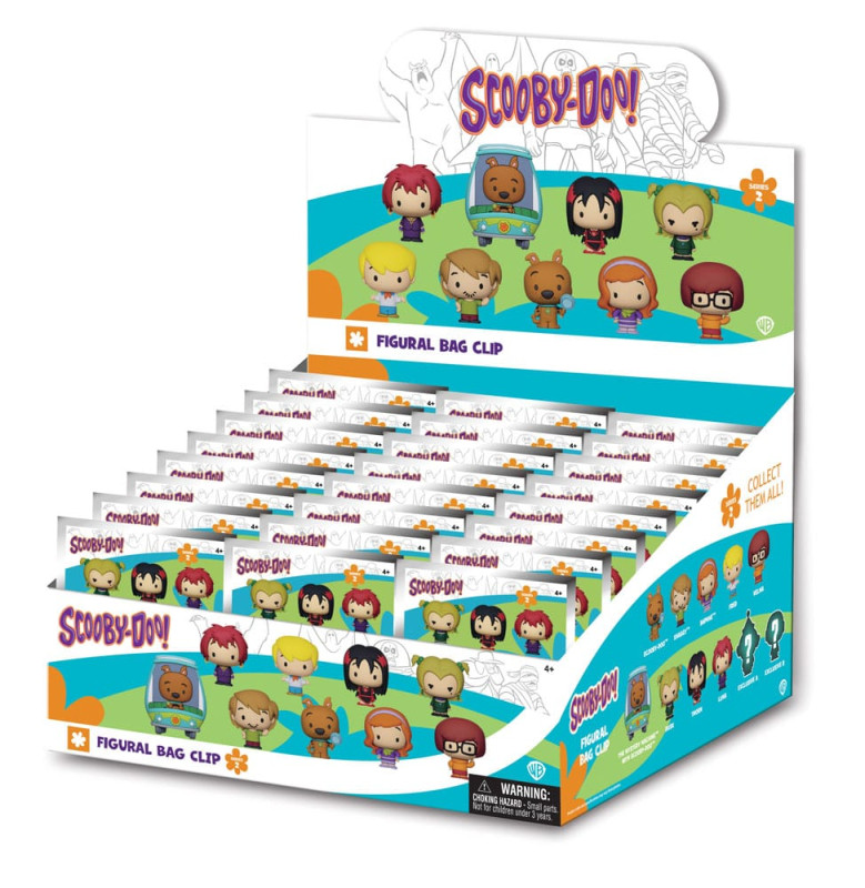 Scooby-Doo 3D PVC Bag Clips Series 2 Display (24) 2