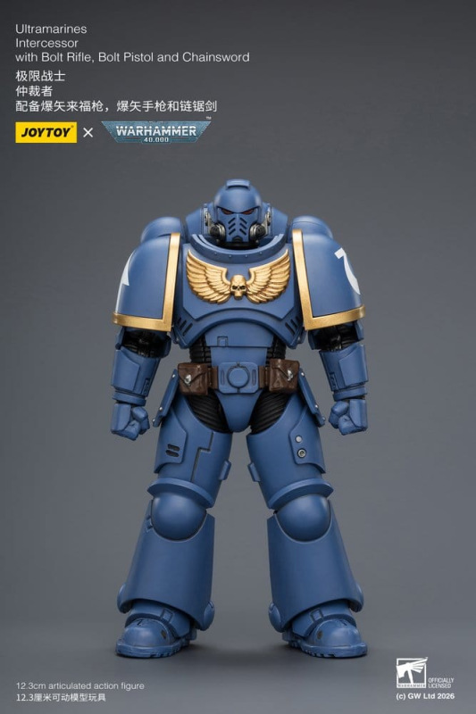 Warhammer 40,000 Action Figure Ultramarines Intercessor 12 cm 6