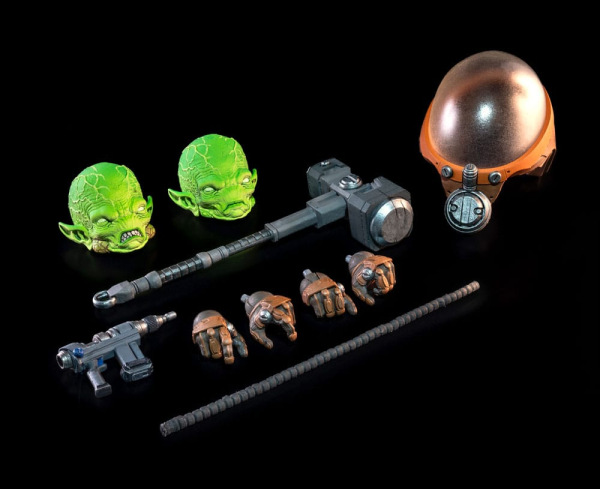 Cosmic Legions: OxKrewe Book One Thraxxon Actionfigur Orvar (Deluxe) 1