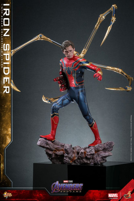 Avengers: Endgame Movie Masterpiece Action Figure 1/6 Iron Spider 28 cm 2