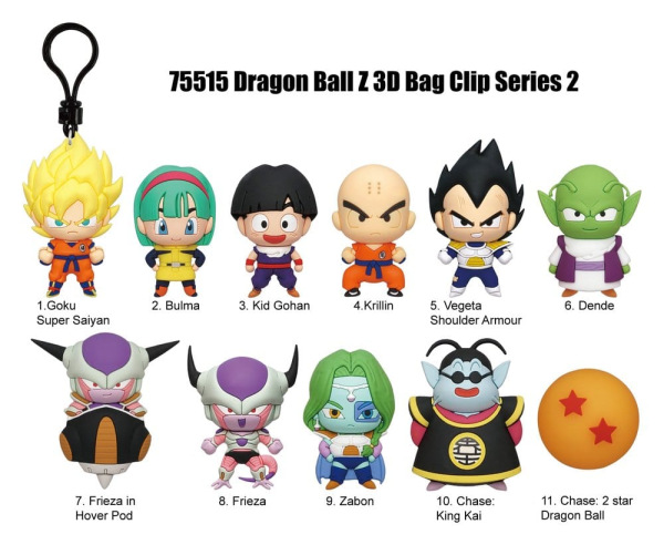 Dragon Ball 3D PVC Bag Clips Series 2 Blind Bag Display (24) 1