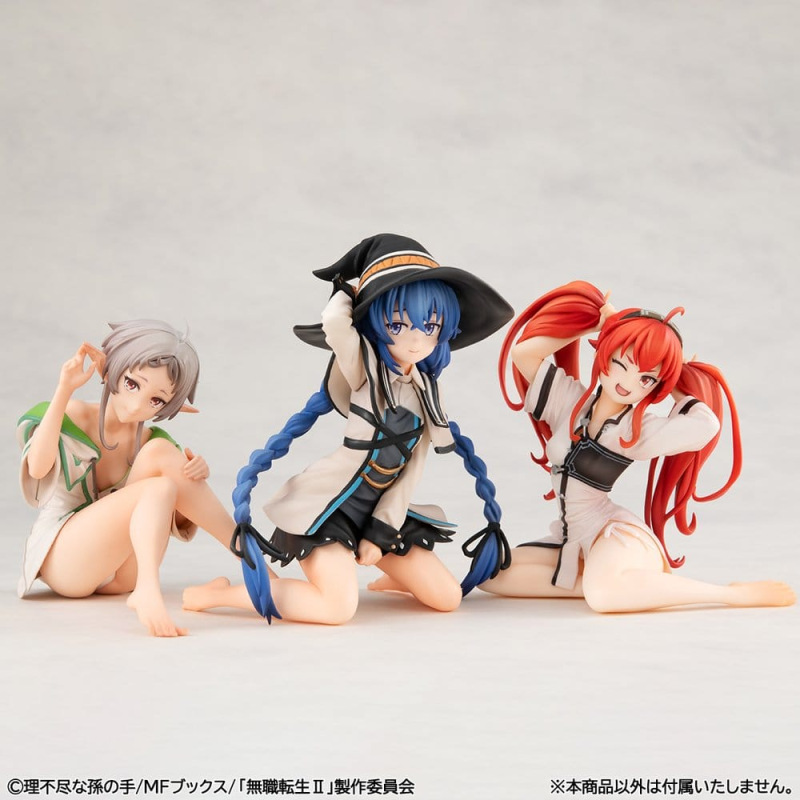 Mushoku Tensei: Jobless Reincarnation Melty Princess PVC Figure Roxy bare legs ver. Palm Size 10 cm 8