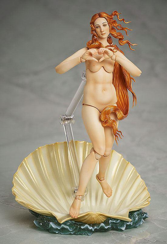 The Table Museum Figma Action Figure The Birth of Venus by Botticelli 15 cm