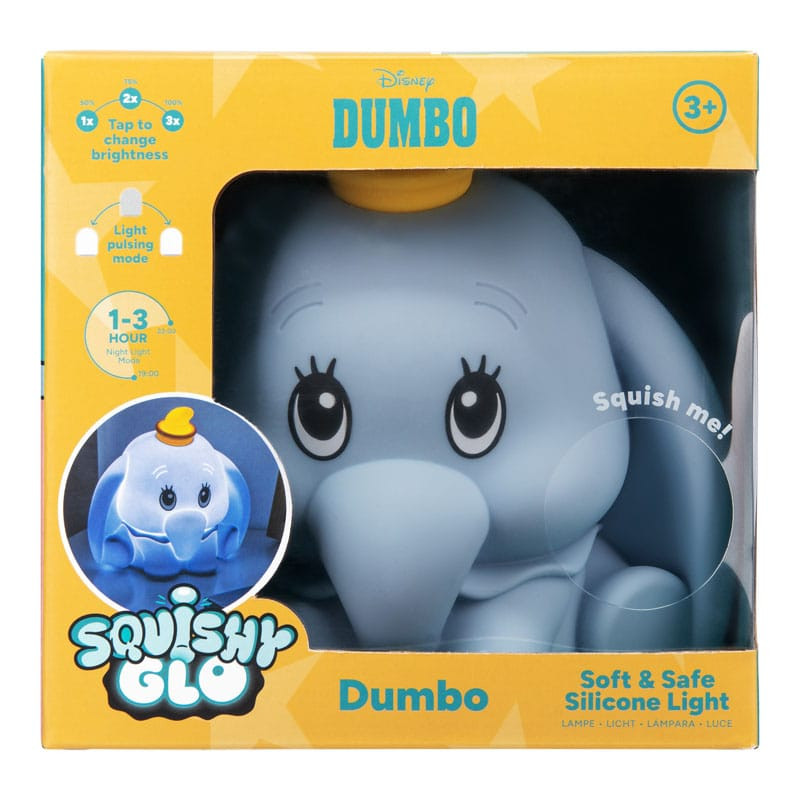Disney Squishy Glo Silicon Light Dumbo 4