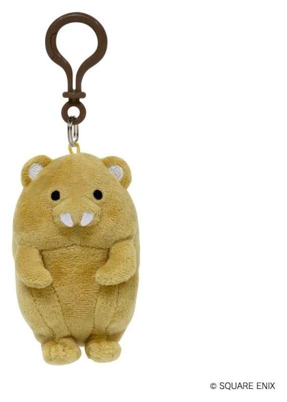 Final Fantasy XIV Plush Keychain Giant Beaver 1