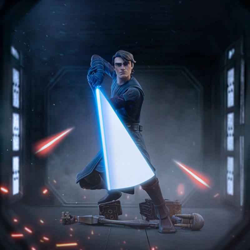 Star Wars: The Clone Wars Deluxe Art Scale Statue 1/10 Anakin Skywalker 19 cm 6