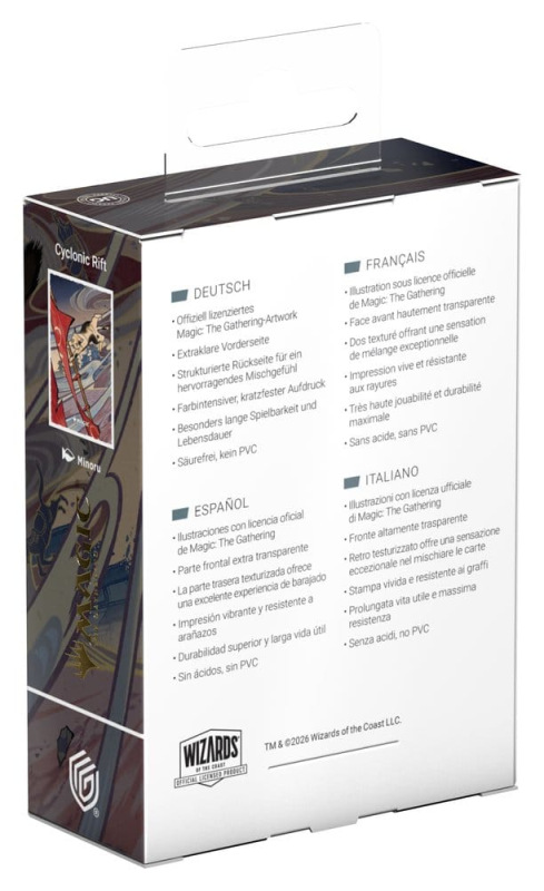 Ultimate Guard Art Sleeves Magic: The Gathering "Secrets of Strixhaven" - Blue Mythic 2 (Alternate A 3