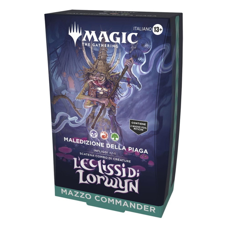 Magic the Gathering L'Eclissi di Lorwyn Commander Decks Display (4) italian 6