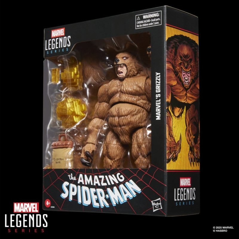 The Amazing Spider-Man Marvel Legends Action Figure Marvel's Grizzly 15 cm 4