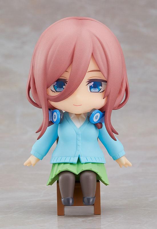 The Quintessential Quintuplets Movie Nendoroid Swacchao! Figure Miku Nakano 9 cm