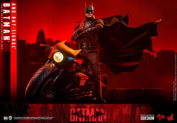 The Batman Movie Masterpiece Action Figure 1/6 Batman with Bat-Signal 31 cm