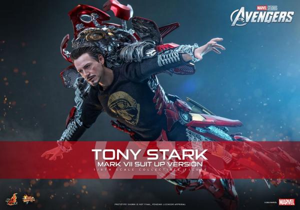 The Avengers Movie Masterpiece Action Figure 1/6 Tony Stark (Mark VII Suit-Up Version) 31 cm 1