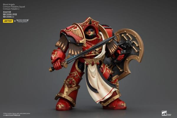 Warhammer The Horus Heresy Action Figure 1/18 Blood Angels Crimson Paladins Squad Crimson Paladin 2