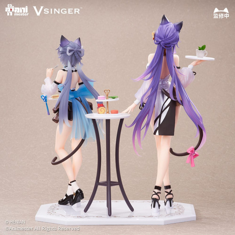 VSinger Luo Tianyi & Mo Qingxian Statue 1/7 2-Pack Luo Tianyi & Mo Qingxian Tea Time Melody Ver. 13