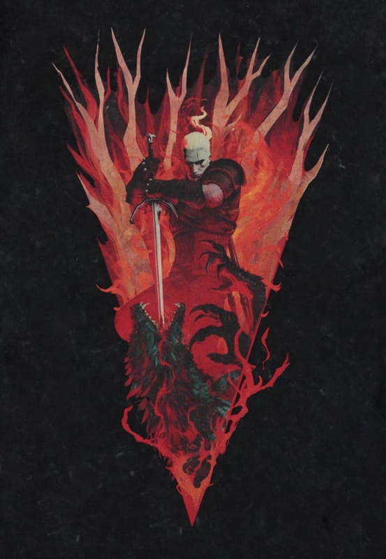 The Witcher T-Shirt The Beast Slayer XL 3