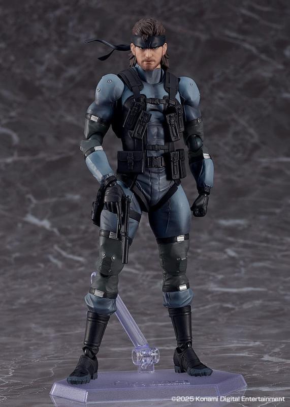 Metal Gear Solid 2: Sons of Liberty Figma Action Figure Solid Snake MGS2 Ver. Updated Edition 16 cm 7