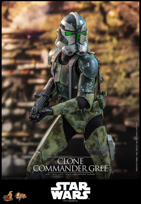 Star Wars Movie Masterpiece Action Figure 1/6 Clone Commander Gree 30 cm 11