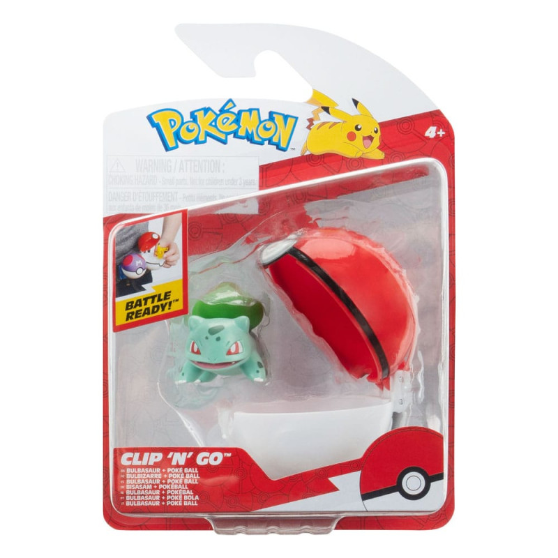 Pokémon Clip'n'Go Poké Balls Bulbasaur #1 & Poké Ball 1
