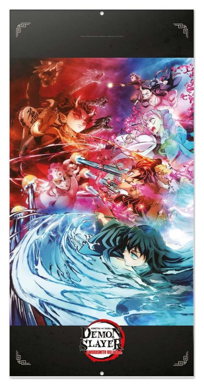 Demon Slayer 2027 Wall Calendar 30 x 30 cm 3