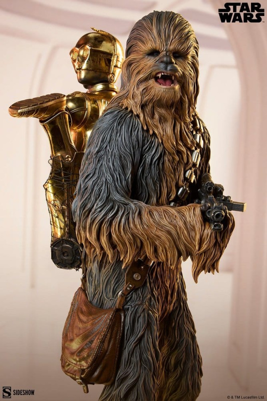 Star Wars Premium Format Figure Chewbacca and C-3PO 63 cm 2