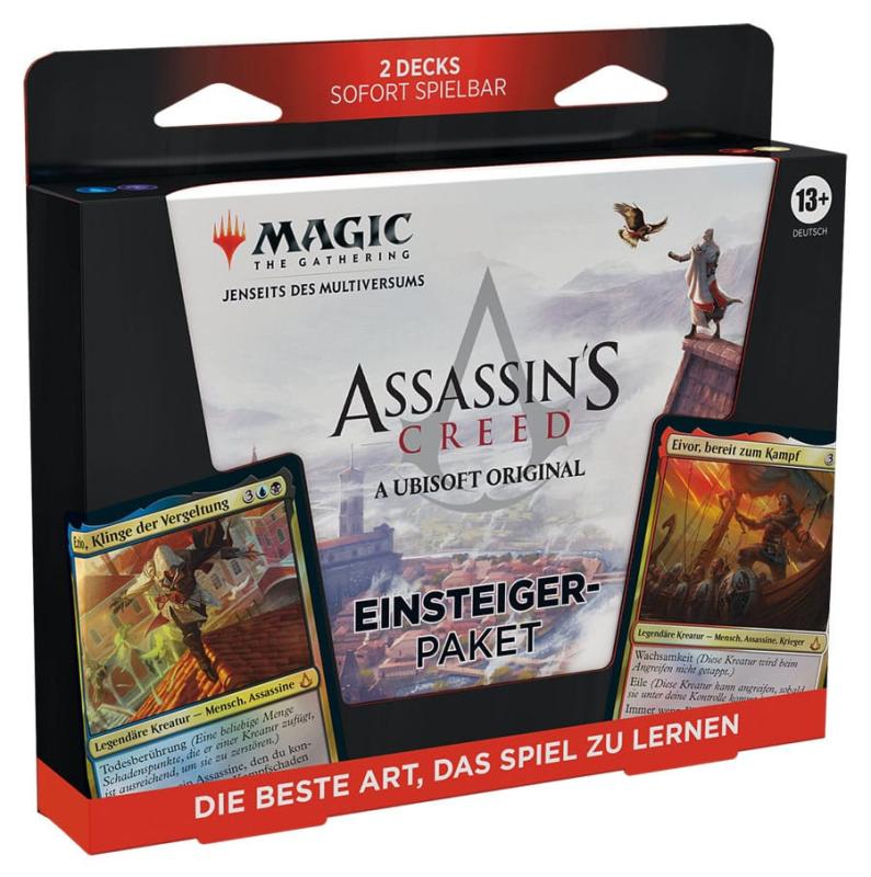 Magic the Gathering Jenseits des Multiversums: Assassin's Creed Starter Kit 2024 Display (12) german